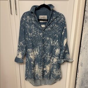 Frank & Eileen Denim Splatter Dress